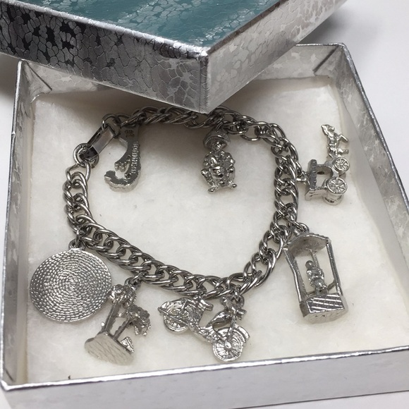 Vintage 1950s Bracelet Charms Bermuda Travel - Picture 8 of 9